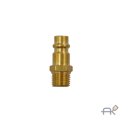 Штуцер пневматический для быстроразъема с наружной резьбой 1/4`BSE2-2PM 456  